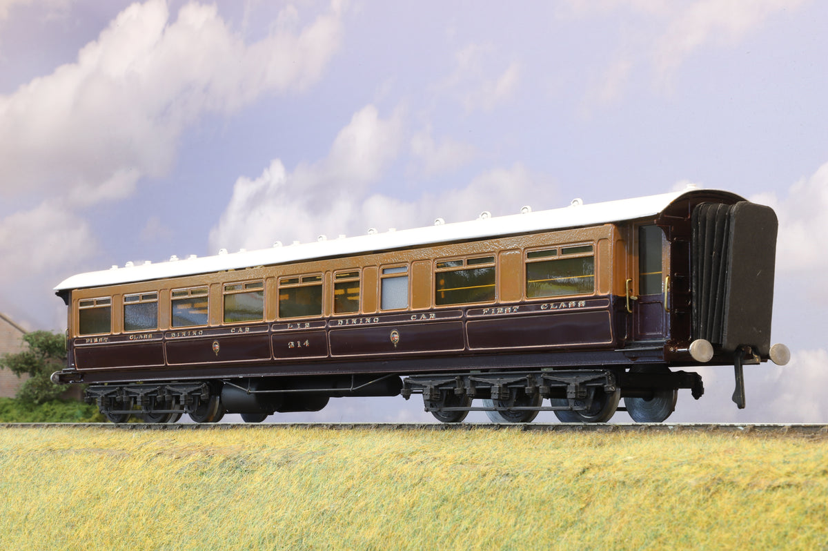 Finescale O Gauge (Kit-Built) LYR 1st Class 12 Wheel Dining Car Dia 85 No. 214