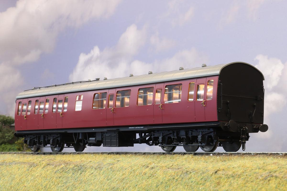 Darstaed Finescale O Gauge BR Mk1 Suburban Composite Lavatory, BR Crimson