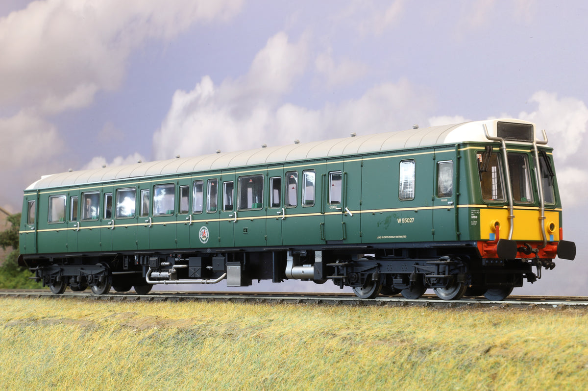 Dapol Finescale O Gauge Class 121 Railcar No. W55027 BR Green DCC Sound