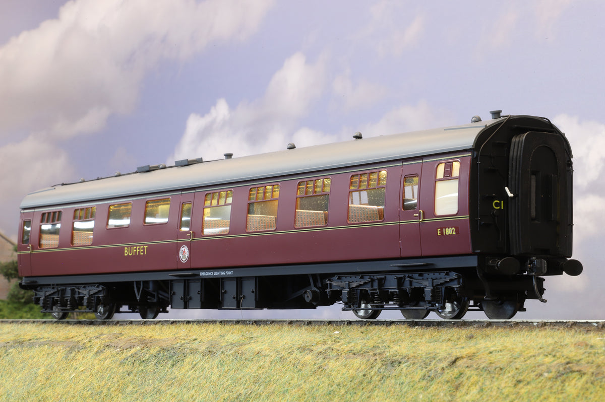 Darstaed Finescale O Gauge MK1 RMB BR Lined Maroon No.E1802