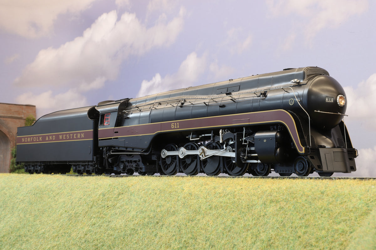 Overland Models American O Scale Norfolk & Western J Class 4-8-4 No. 611