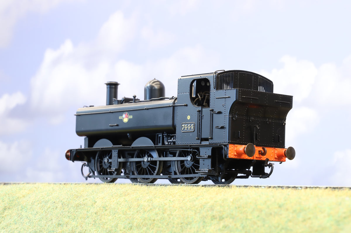 WORKSHOP Dapol Finescale O Gauge Class 74xx Pannier Tank No. 7444, BR Black Late Crest