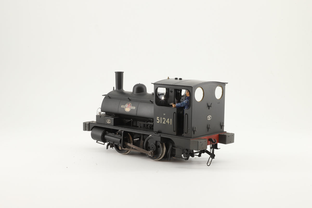 Sancheng/Finescale Brass Gauge 1 (1:32) ex-LYR 'Pug' No. 51241, BR Black, Late Crest, Radio control, Lightly Weathered
