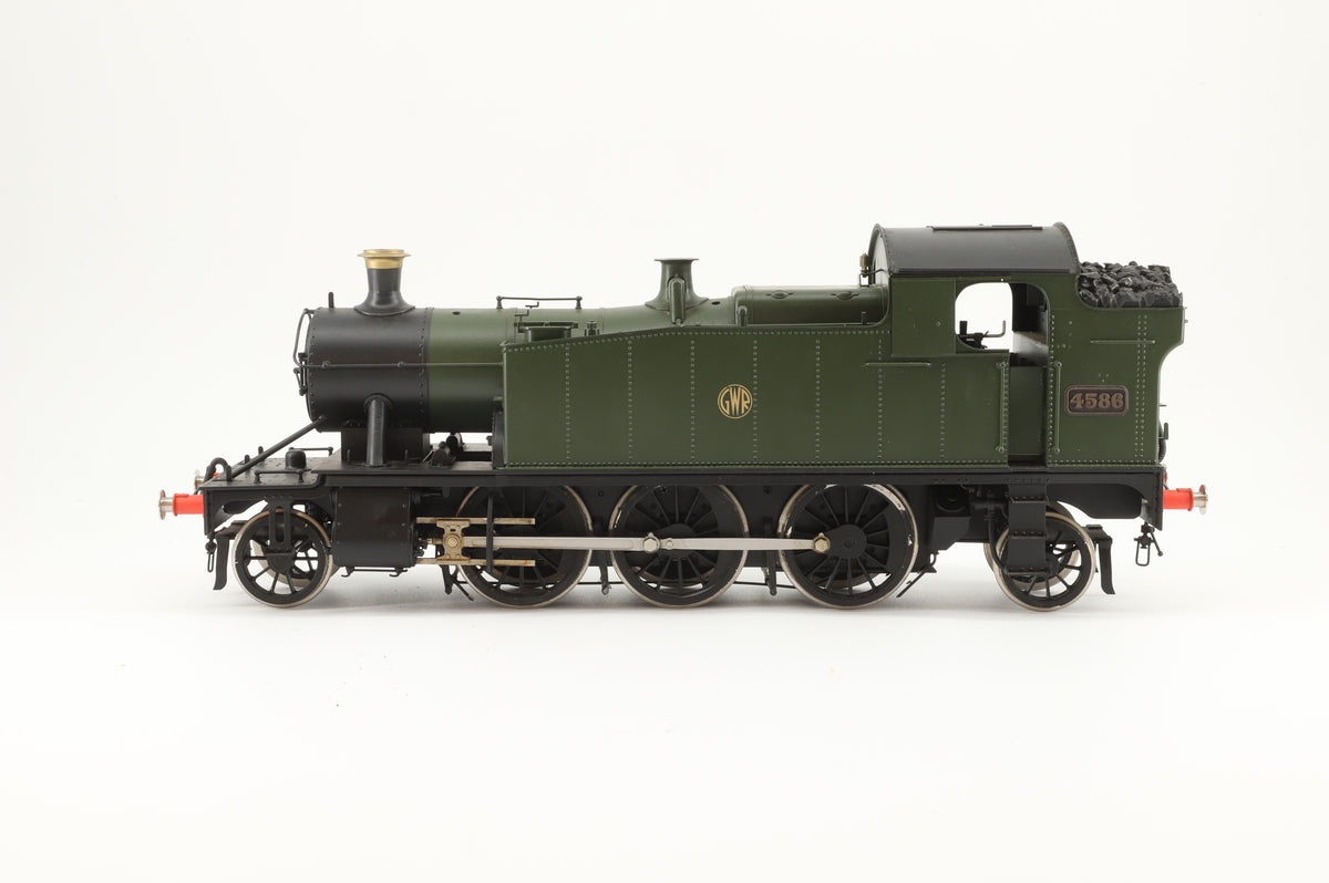 Sancheng/Finescale Brass Gauge 1 (1:32) GWR 45XX Small Prairie Tank No. 4586, Radio Control & Sound Fitted