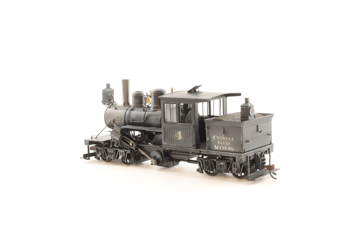 Spectrum/Bachmann On30 28-Ton Two Truck Class B Climax Locomotive Greenbrier & Big Run Lumber Co, Weathered, DCC Sound