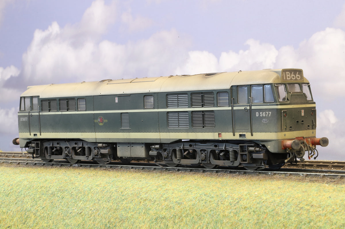 Heljan Finescale O Gauge Class 31 No. 31021 BR Green Weathered