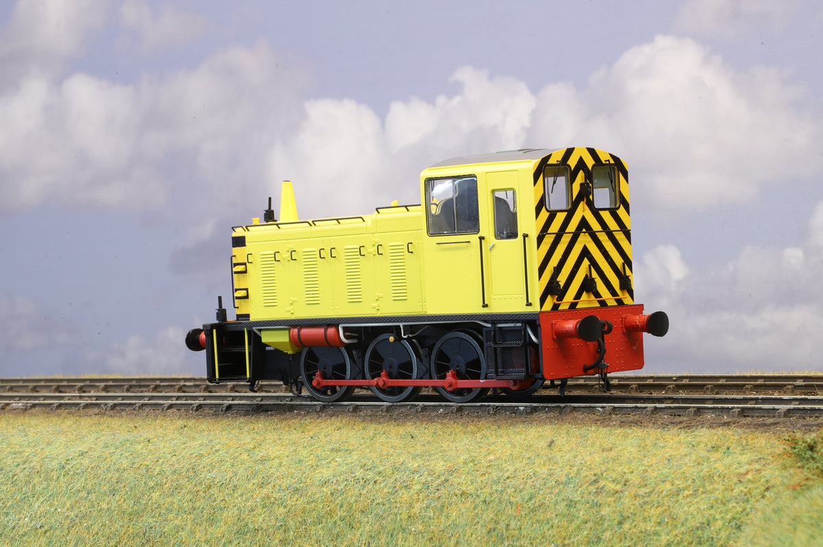 Heljan 2058 Finescale O Gauge Class 03 Industrial Yellow (Conical Exhaust) - Unnumbered