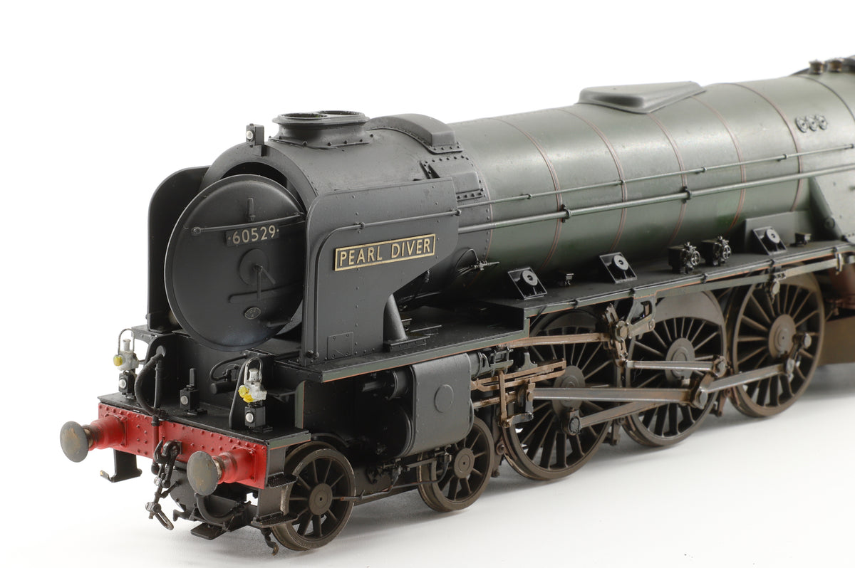Golden Age Models Finescale O Gauge A2/3 No.60529 'Pearl Diver', DCC Sound, Smoke & Pro Weathered