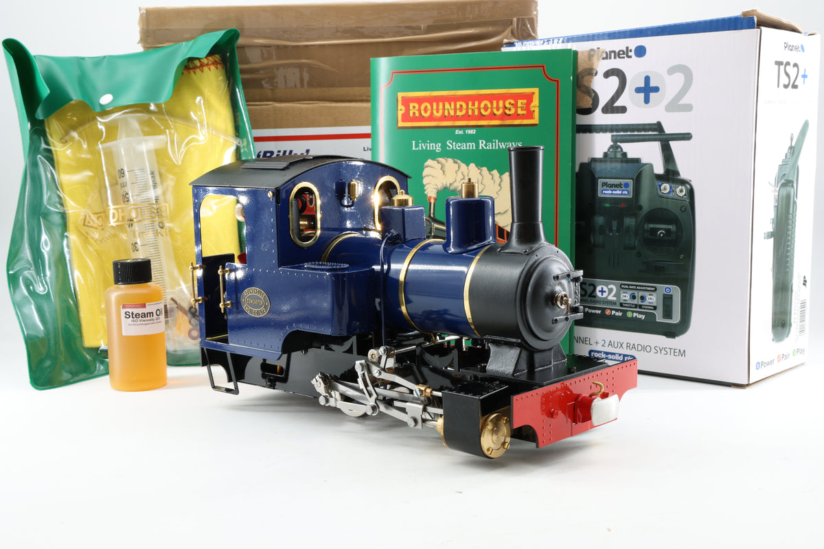 Roundhouse 16mm (32/45mm Gauge) Live Steam 'Billy' (RC Fitted)