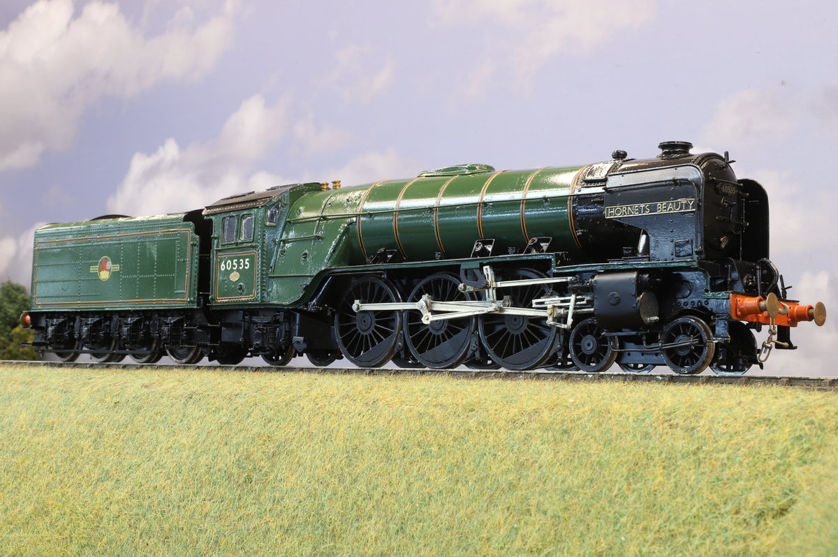 Finescale O Gauge (Kit-Built) Peppercorn A2 No. 60535 'Hornet's Beauty' BR Green Late Crest