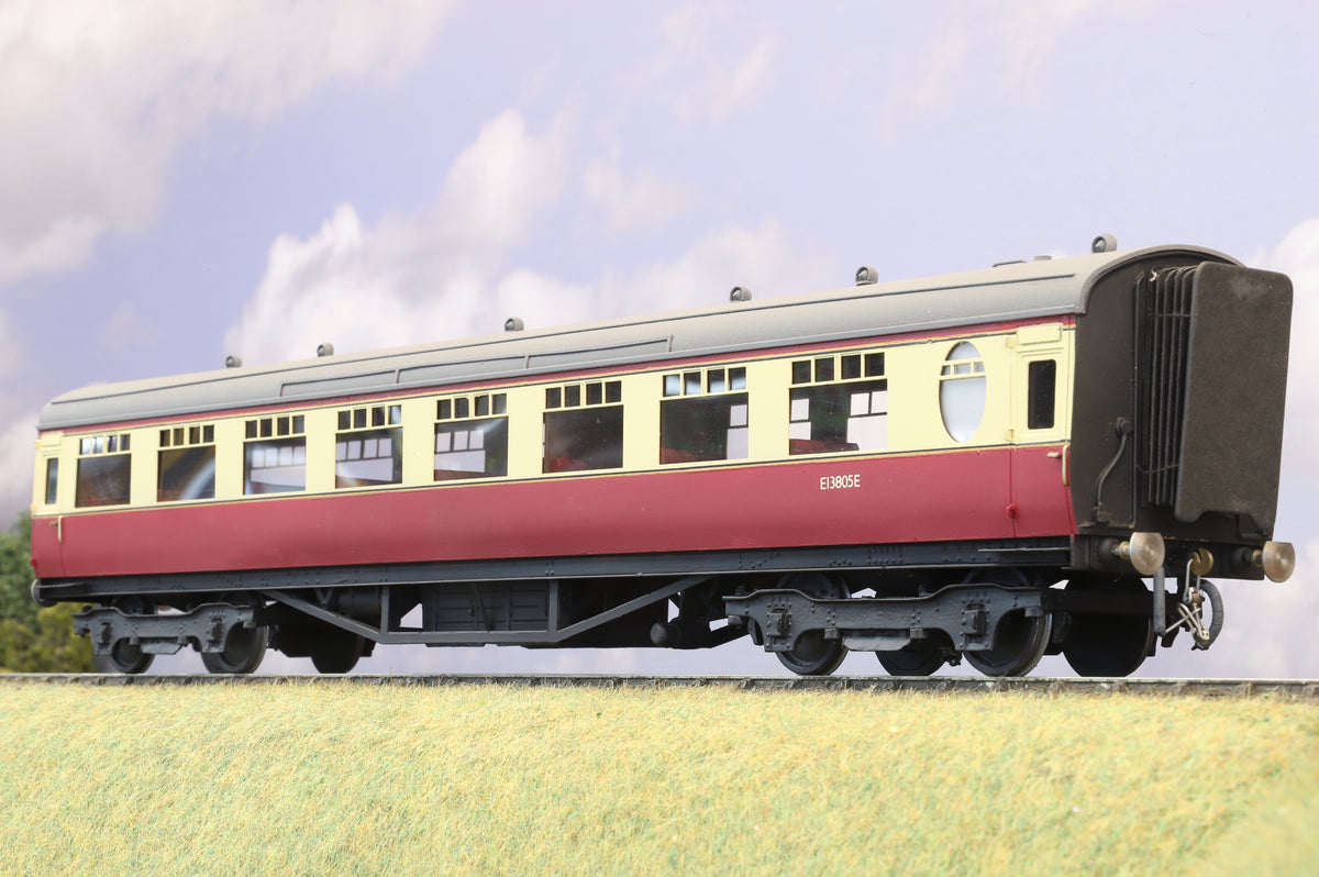 Finescale O Gauge (CRT-Built) BR Thompson Open Third No. E13805E (Brass Construction)