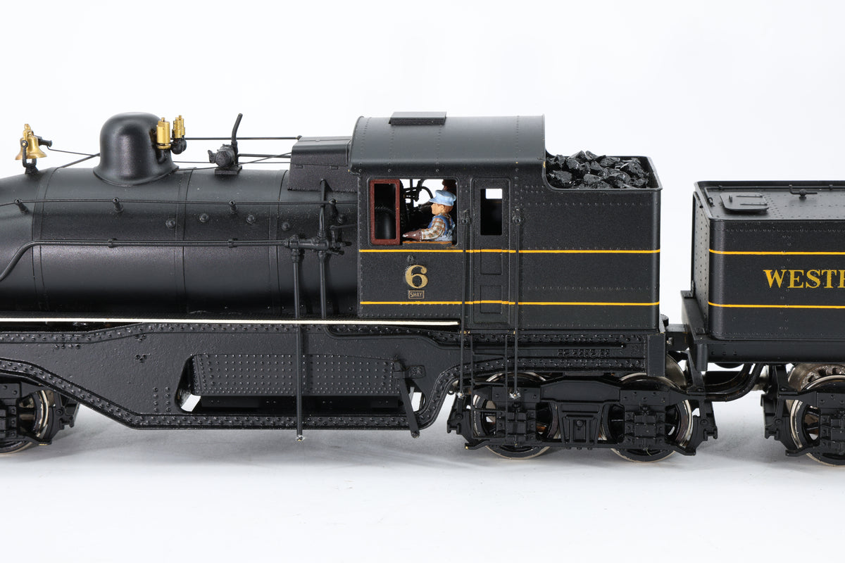Westside Model Co. Finescale O Gauge Western Maryland 3-Truck Shay