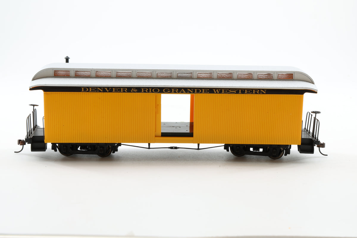 Spectrum/Bachmann On30 Rake of Three Baggage/Combine Cars, 'Denver & Rio Grande Western'