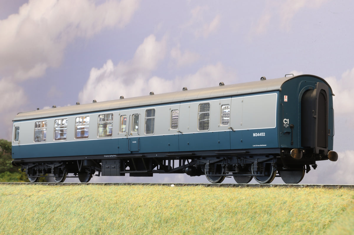 Lionheart Finescale O Gauge BR MK1 BSK BR Blue/Grey (Window Beading) No. M34452