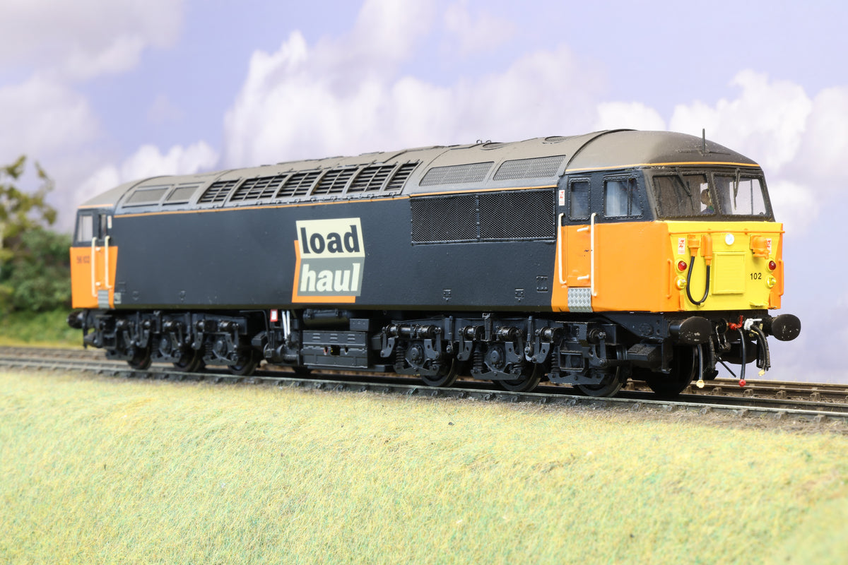 Finescale O Gauge (Kit-Built) Class 56 Co-Co No.56102 Load Haul, DCC Sound & Lights