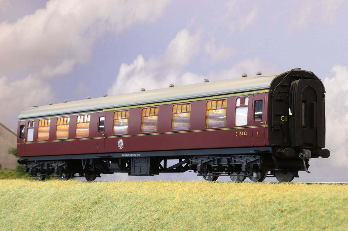 Darstaed Finescale O Gauge MK1 CK BR Lined Maroon No.E15132