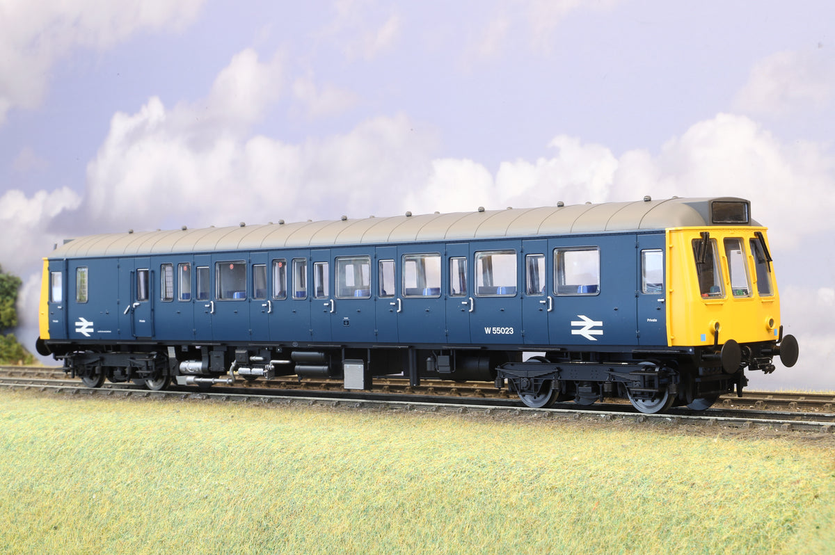 Dapol Finescale O Gauge Class 122 Railcar No. W55006 BR Blue