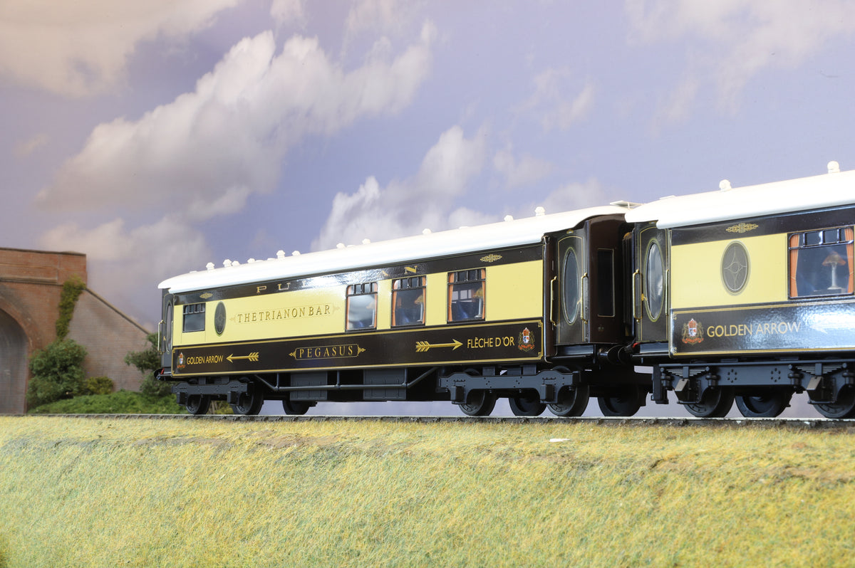 Ace Trains Coarse Scale O Gauge 'Golden Arrow' Pullman Coach Set C/19B