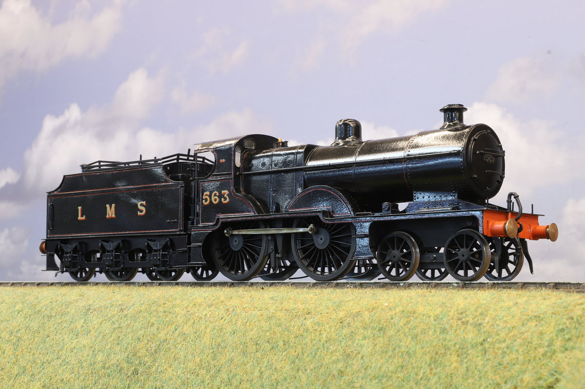 Finescale O Gauge (Kit-Built) LMS Class 2P No. 563, LMS Lined Black