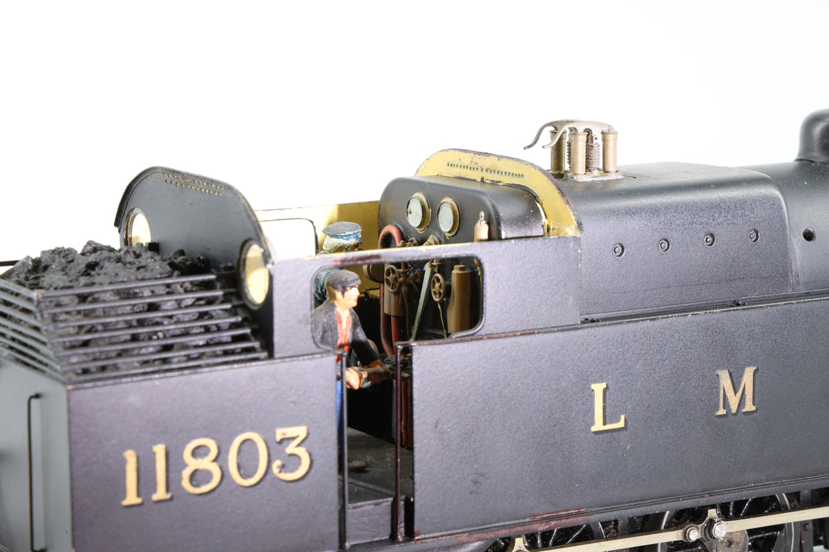 Finescale O Gauge (Scratch-Built) ex-L&YR Hughes Class 32 No. 11803 LMS Black