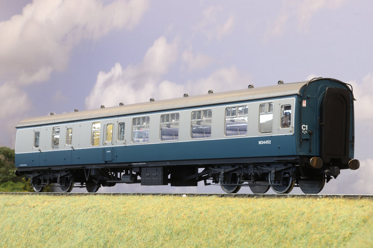 Lionheart Finescale O Gauge BR MK1 BSK BR Blue/Grey (Window Beading) No. M34452