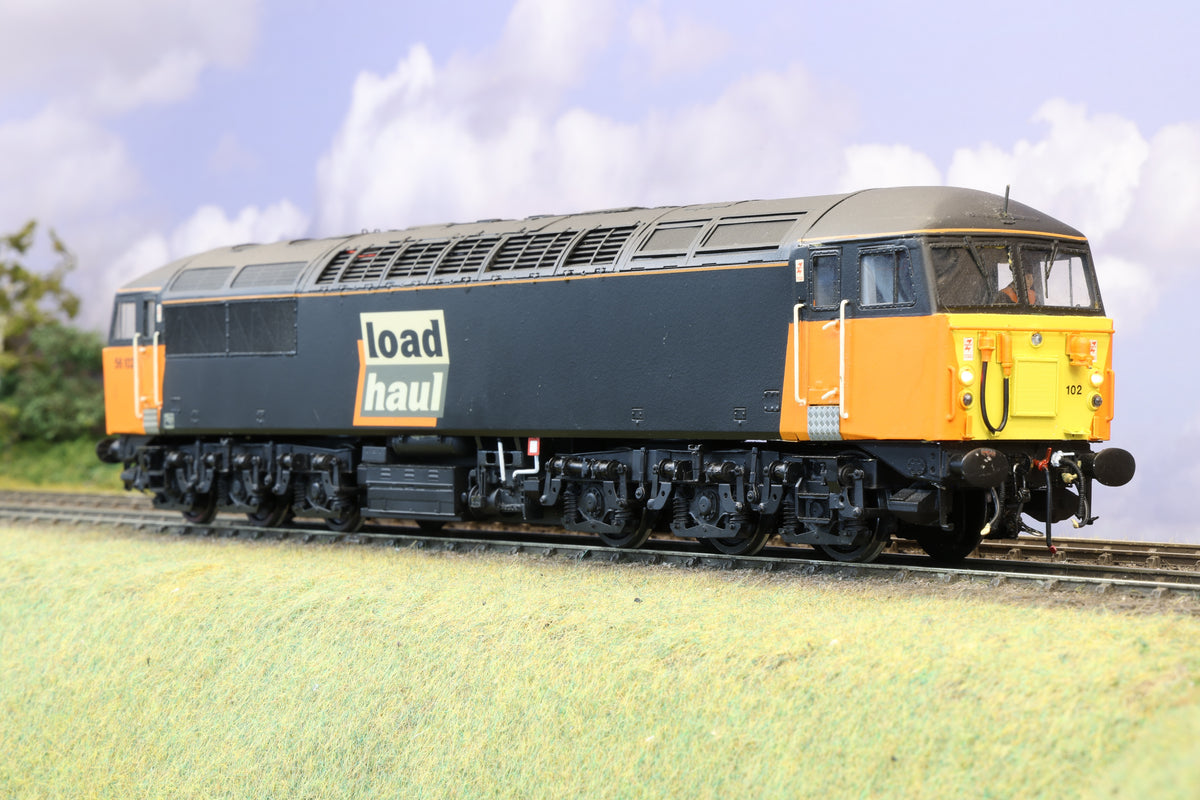 Finescale O Gauge (Kit-Built) Class 56 Co-Co No.56102 Load Haul, DCC Sound & Lights