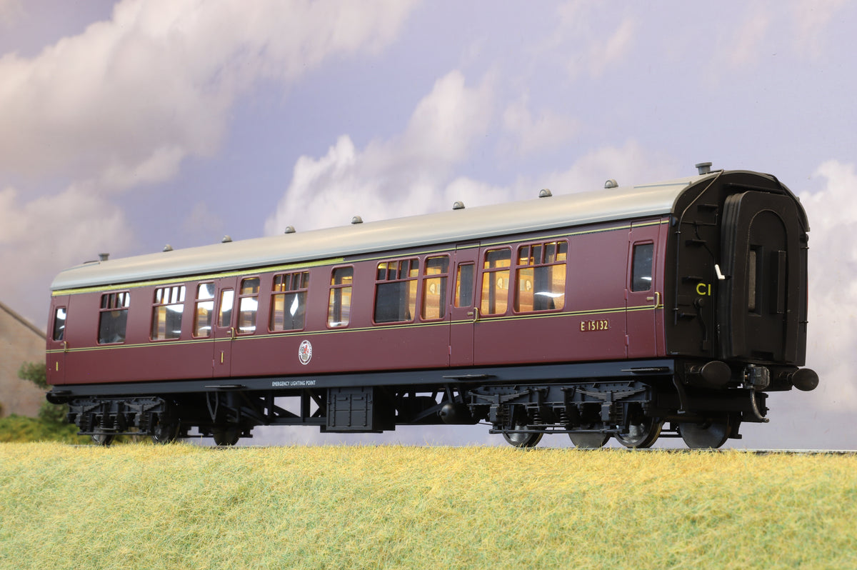 Darstaed Finescale O Gauge MK1 CK BR Lined Maroon No.E15132