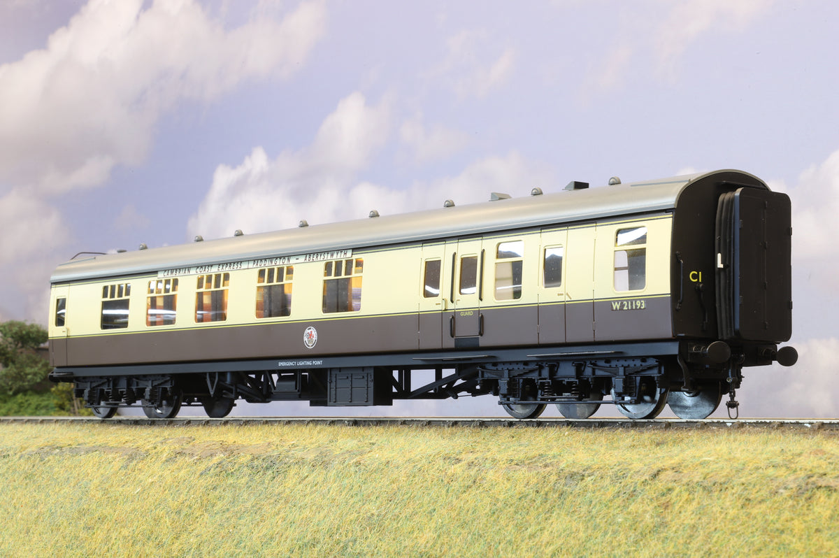 Darstaed Finescale O Gauge MK1 BCK Western Region Chocolate & Cream No. W21194
