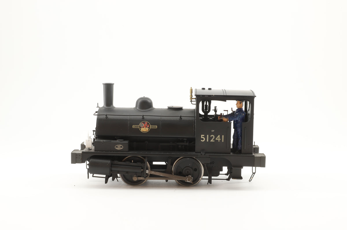 Sancheng/Finescale Brass Gauge 1 (1:32) ex-LYR 'Pug' No. 51241, BR Black, Late Crest, Radio control, Lightly Weathered