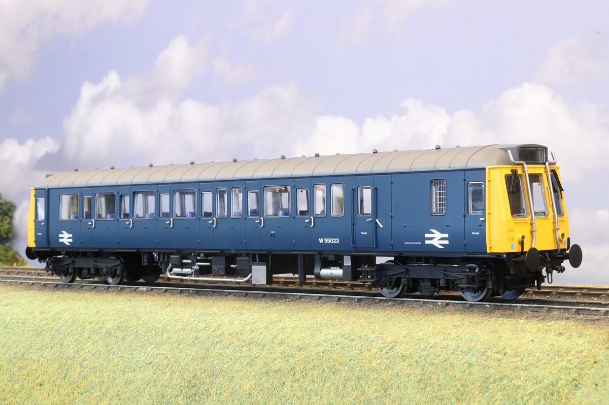 Dapol Finescale O Gauge Class 122 Railcar No. W55006 BR Blue