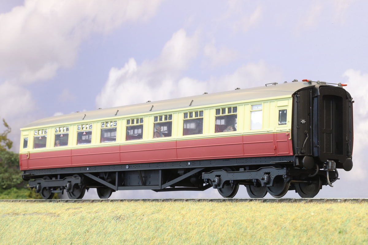 Hattons Finescale O Gauge Gresley Teak Open Third BR Crimson & Cream (Unnumbered)