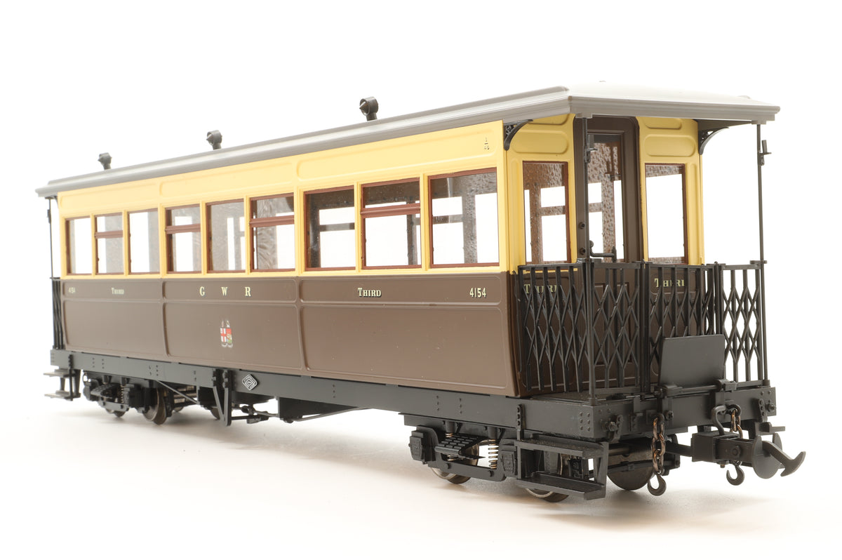BMS/Accucraft 16mm Scale (45mm Gauge) Welshpool & Llanfair Saloon Coach R19-13 #4154