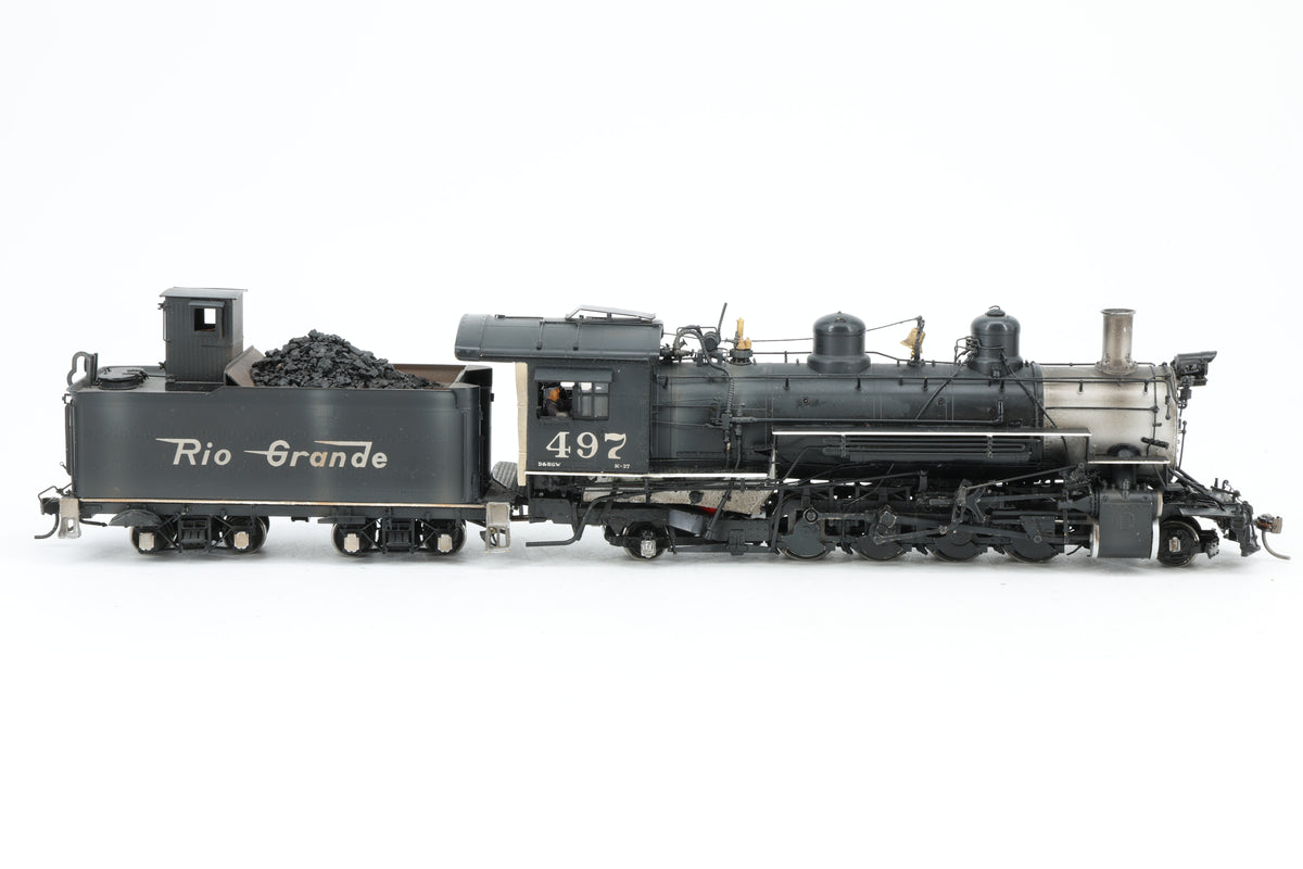 P–B–L Milestone Models Sn3 D&RGW K-37 2-8-2 No. 497 Weathered