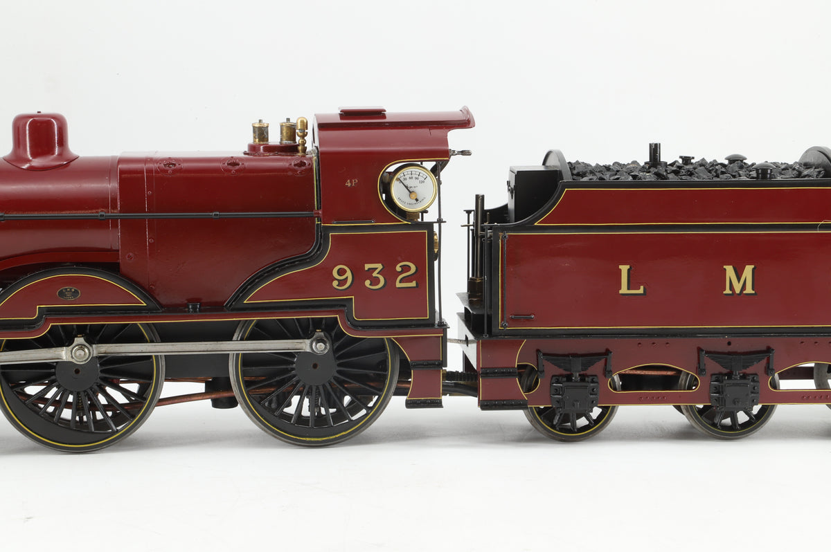 Gauge 1 Live Steam Midland Compound No. 925, LMS Lined Maroon