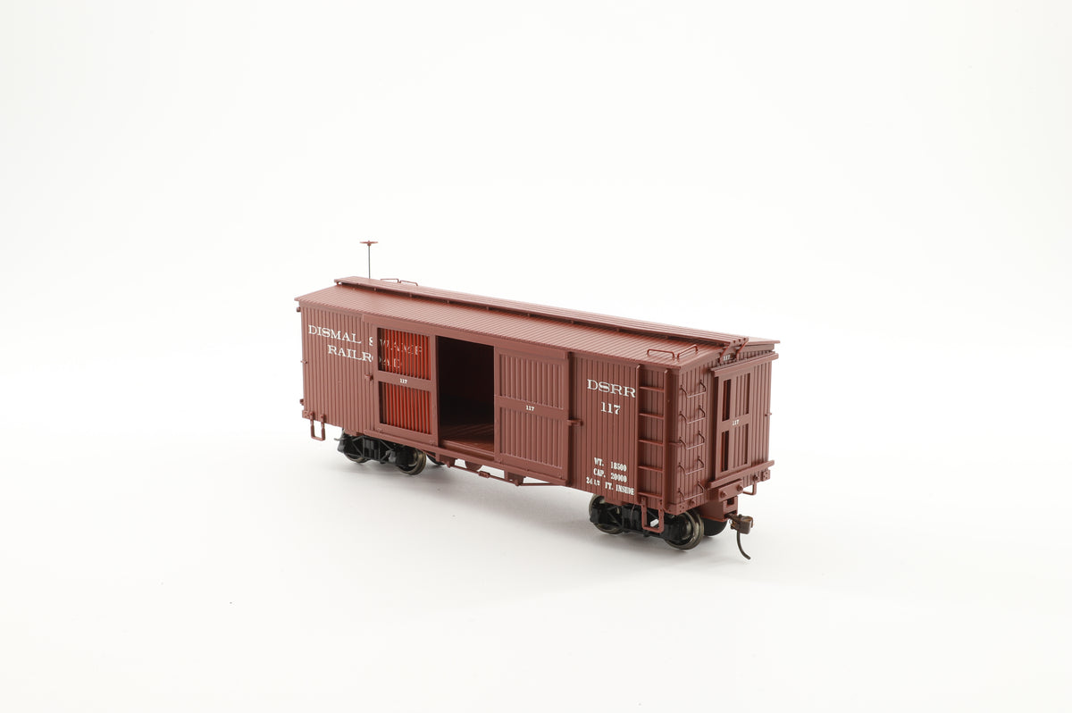 Spectrum/Bachmann On30 Ventilated Box Car (Dismal Swamp Railroad)