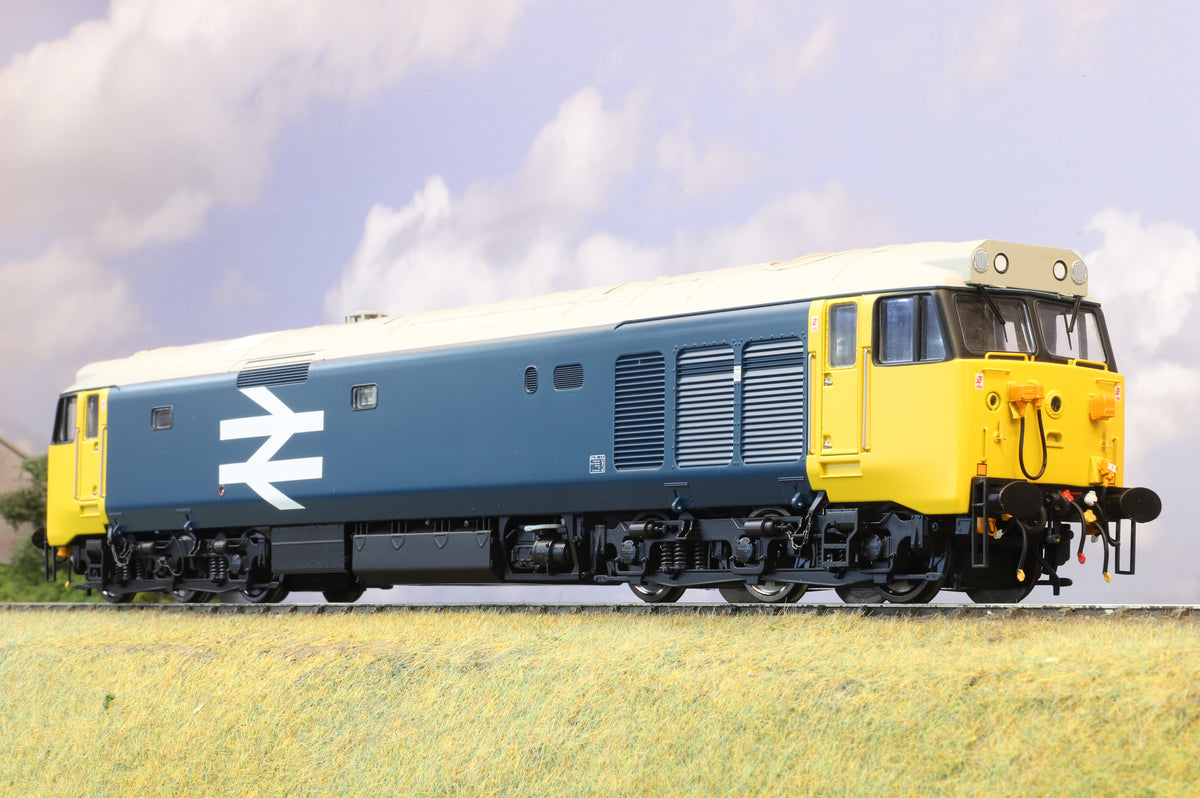 Heljan Finescale O Gauge Class 50 BR Large Logo Blue (Unnumbered)