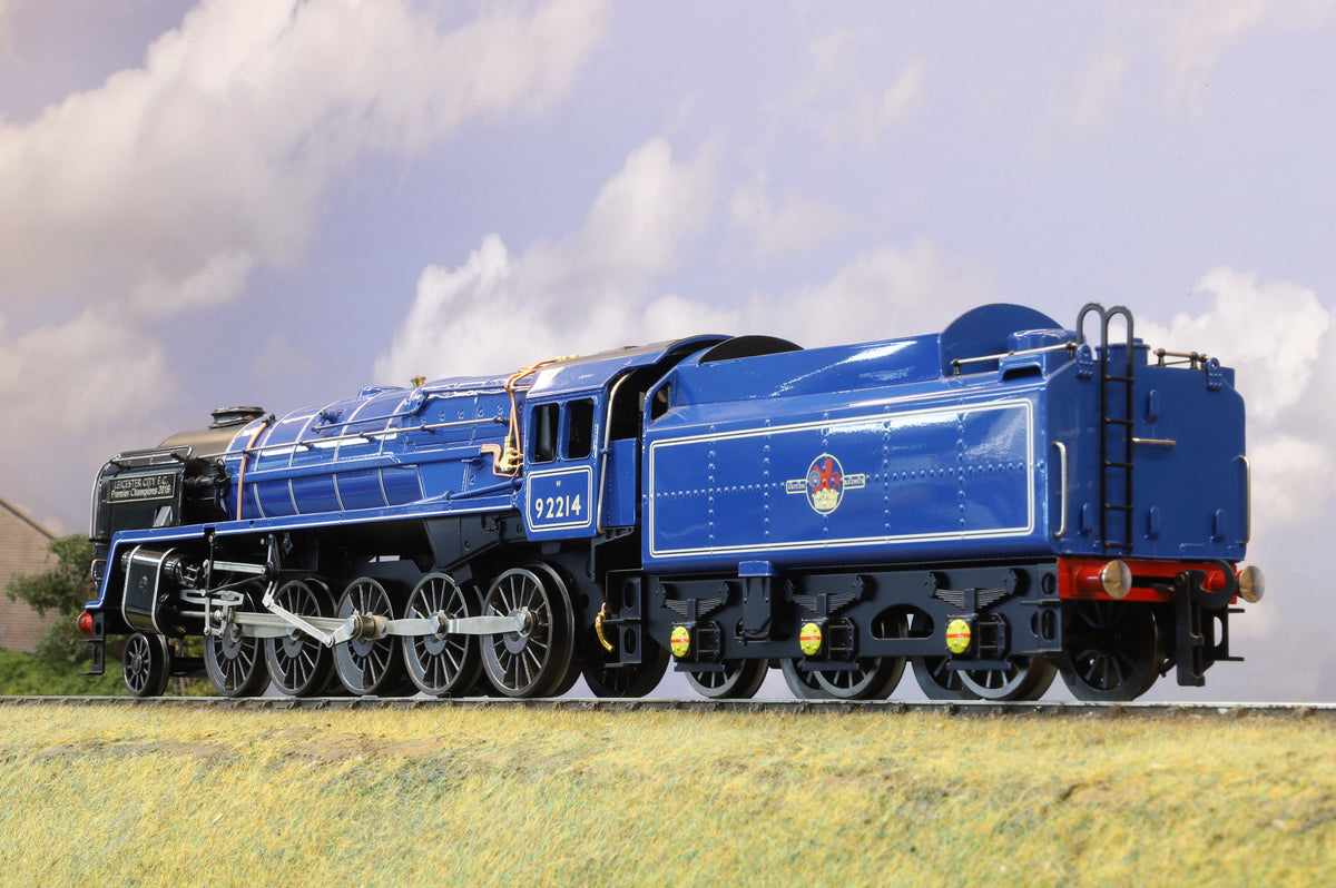 Ace Trains Coarse Scale O Gauge BR 9F 'City Of Leicester' No. 92214 2/3 rail operation