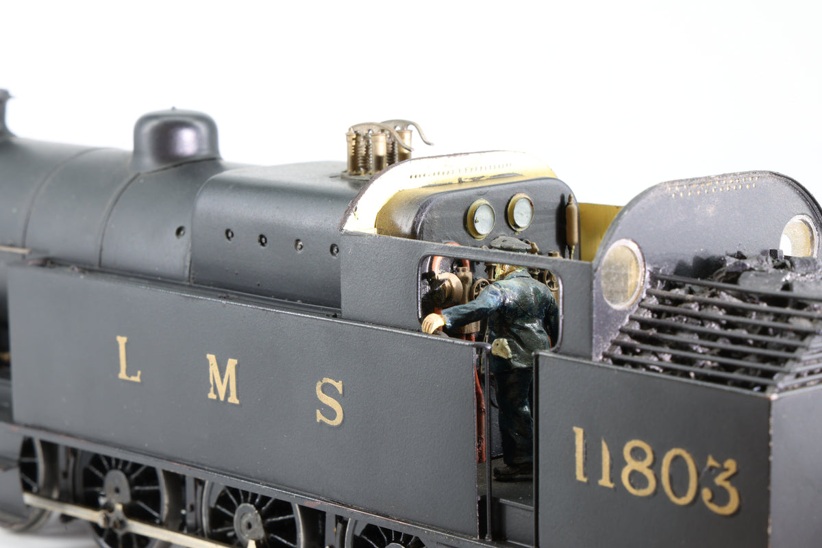 Finescale O Gauge (Scratch-Built) ex-L&YR Hughes Class 32 No. 11803 LMS Black
