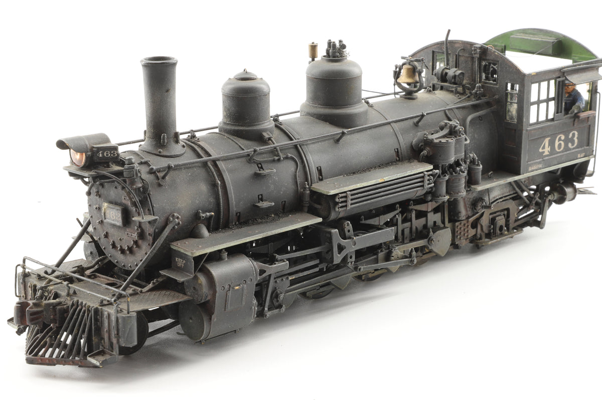 Kodama/PFM On3 D&RGW Class K-27 No. 463 Professionally Weathered & Detailed