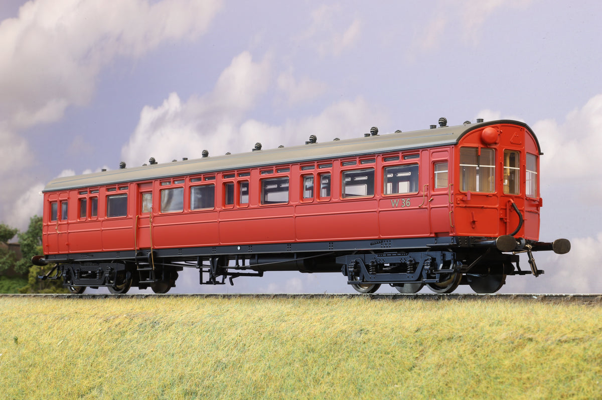 Dapol Finescale O Gauge Autocoach No.36 BR Crimson