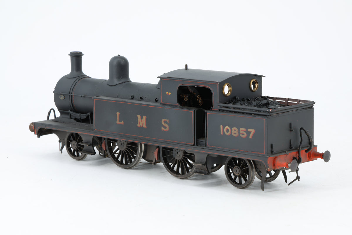 Finescale O Gauge (Kit-Built) ex-LYR Aspinall Class 5 No. 10857 LMS Lined Black Pro-Weathered
