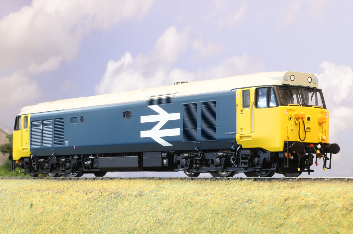 Heljan Finescale O Gauge Class 50 BR Large Logo Blue (Unnumbered)