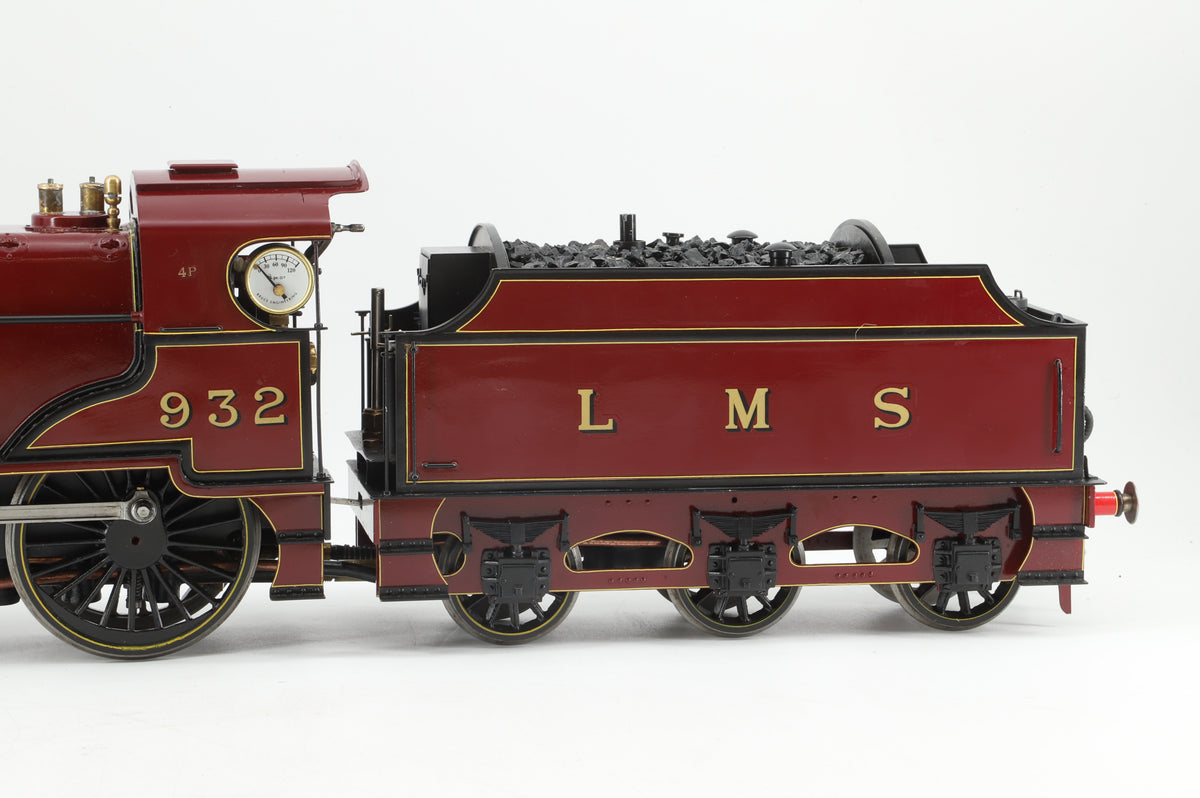 Gauge 1 Live Steam Midland Compound No. 925, LMS Lined Maroon