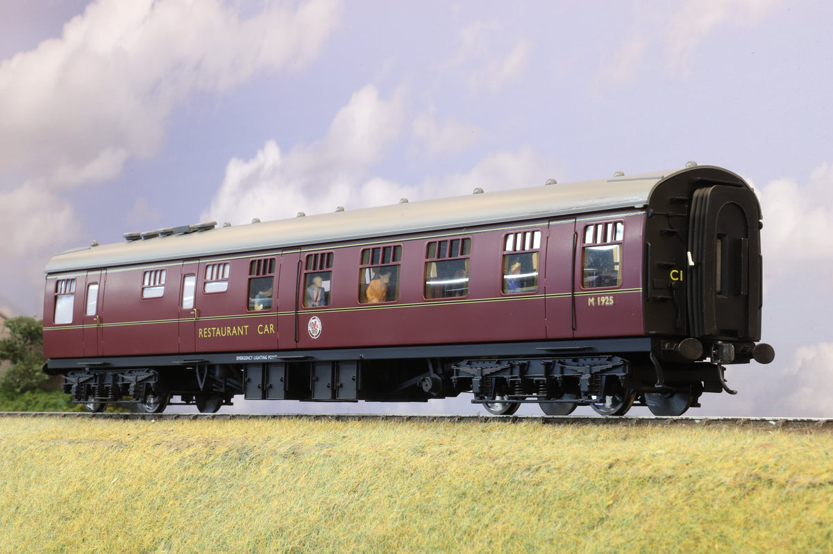 Darstaed Finescale O Gauge MK1 RU BR Lined Maroon No.M1925
