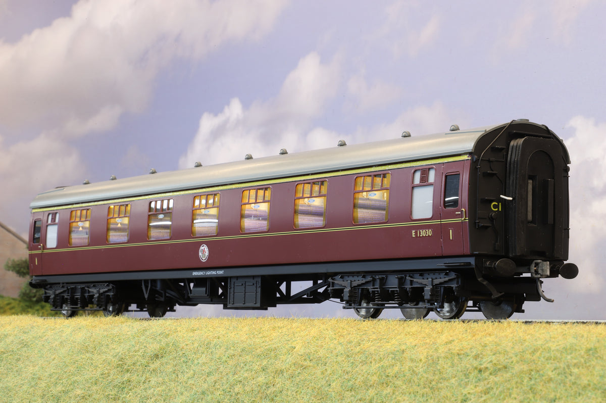 Darstaed Finescale O Gauge MK1 FK BR Lined Maroon No.E13030