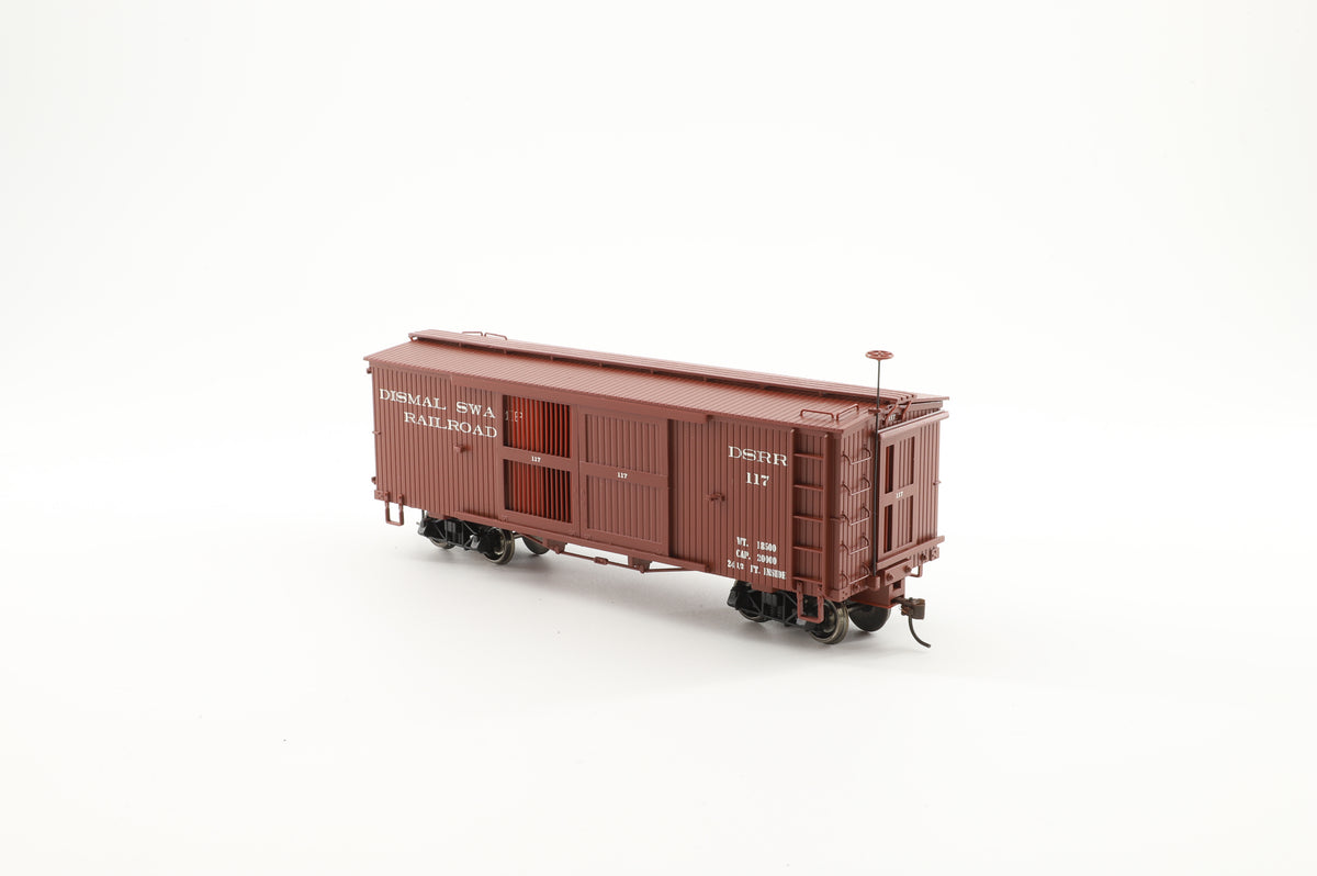 Spectrum/Bachmann On30 Ventilated Box Car (Dismal Swamp Railroad)