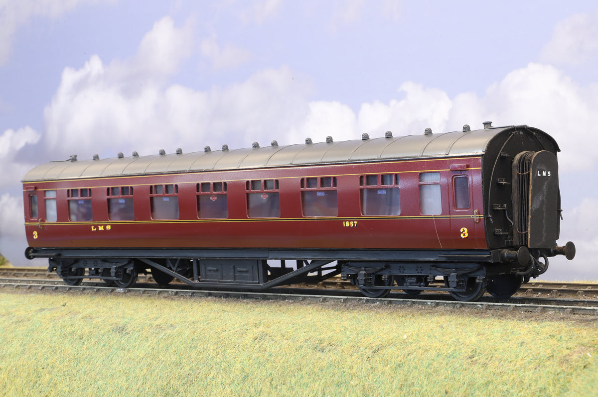 Finescale O Gauge (Kit-Built) Pair of LMS Period III Coaches
