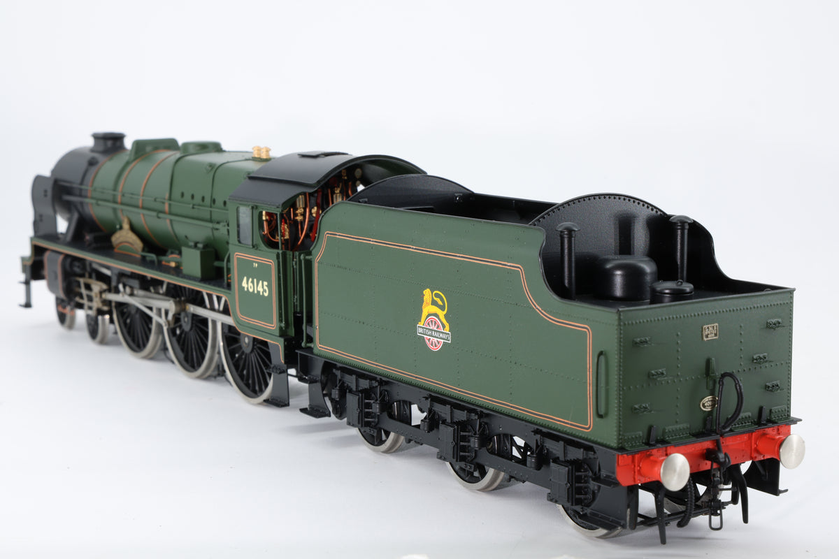 Sancheng/Finescale Brass Finescale O Gauge ex-LMS Rebuilt Royal Scot No.46145 BR Green Early Crests
