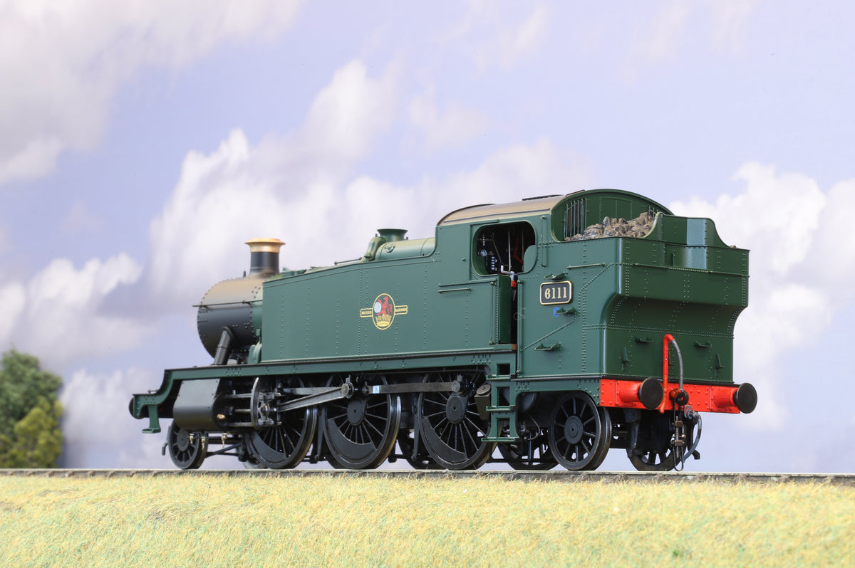Heljan Finescale O Gauge GWR 'Large Prairie' No. 6111, BR Lined Green