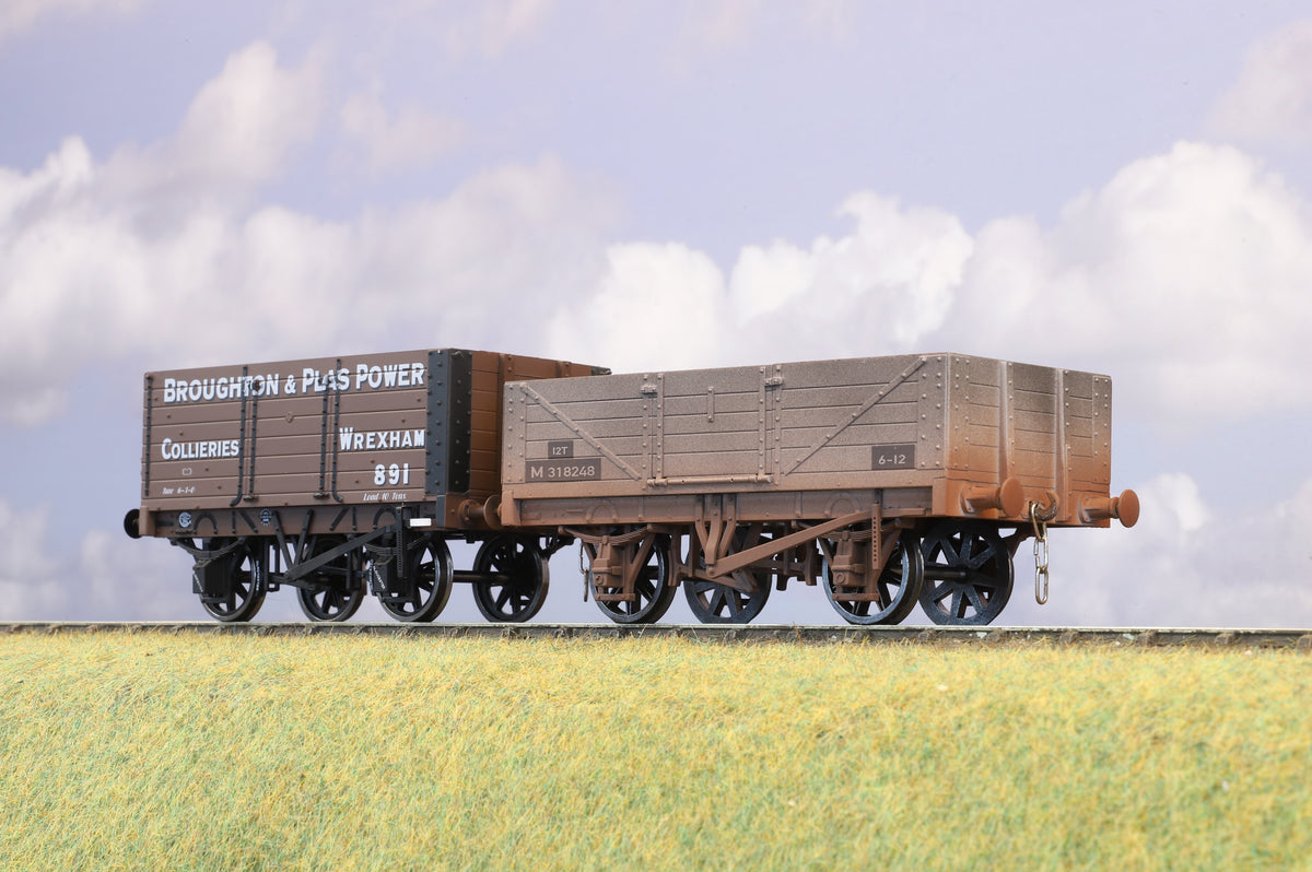 Dapol Finescale O Gauge Pair of Open Wagons